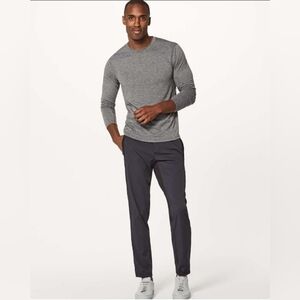 Lululemon Great Wall Mens Pants Pull On Stretch Lightweight Black Size Medium